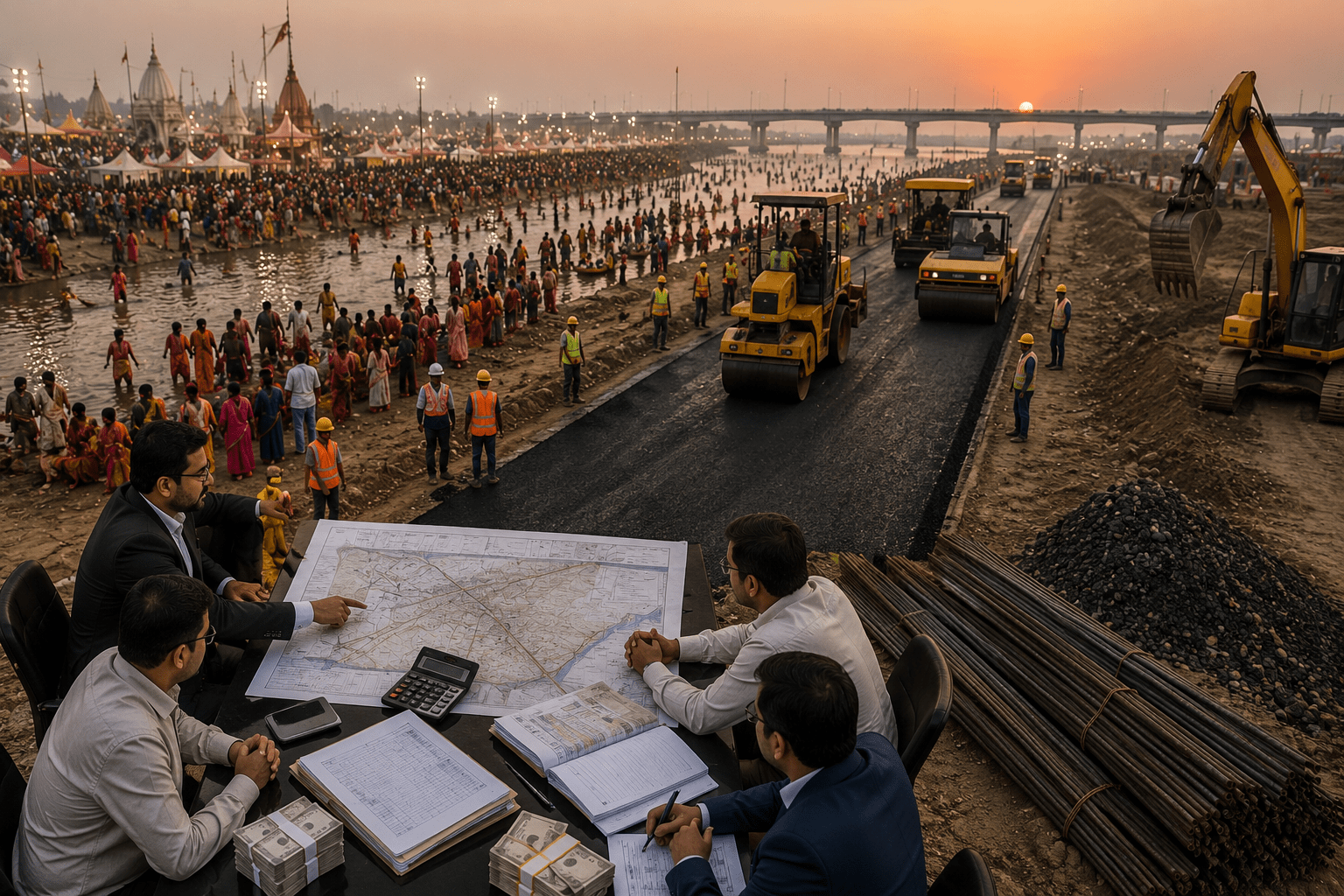Kumbh Mela Tender Scam: Multi-Crore Corruption Allegations in Road Construction Projects; Probe Demanded!