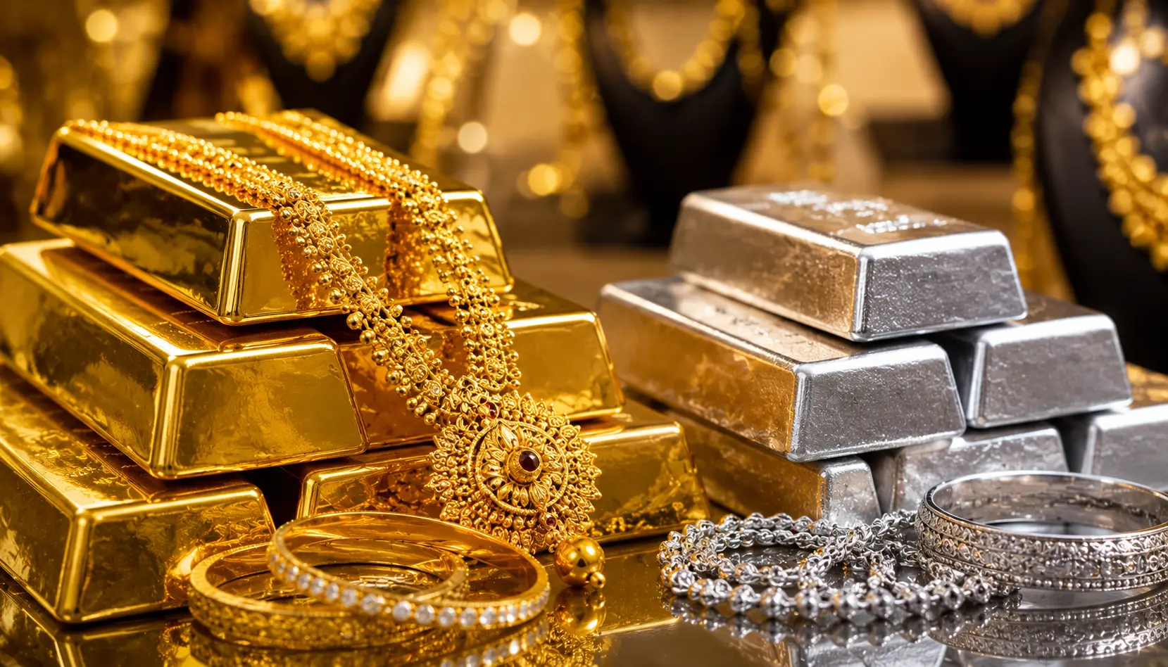Gold and Silver Prices Skyrocket: Yellow Metal Nears ₹1.5 Lakh as Precious Metals See Sharp Rise on July 4, 2026!