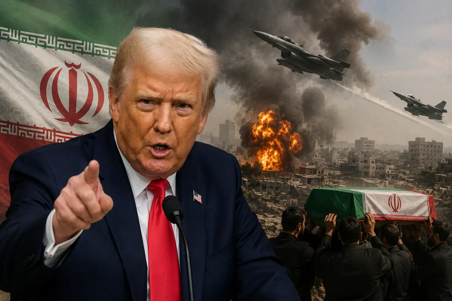 Trump Mocks Tehran as Iran Observes Khamenei's Final Rites!