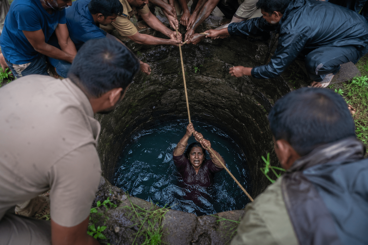 Harrowing 21-Hour Survival: Debt-Ridden Gambling Addict Student Robs and Pushes 55-Year-Old Woman Into Well; Survivor Miraculously Rescued!