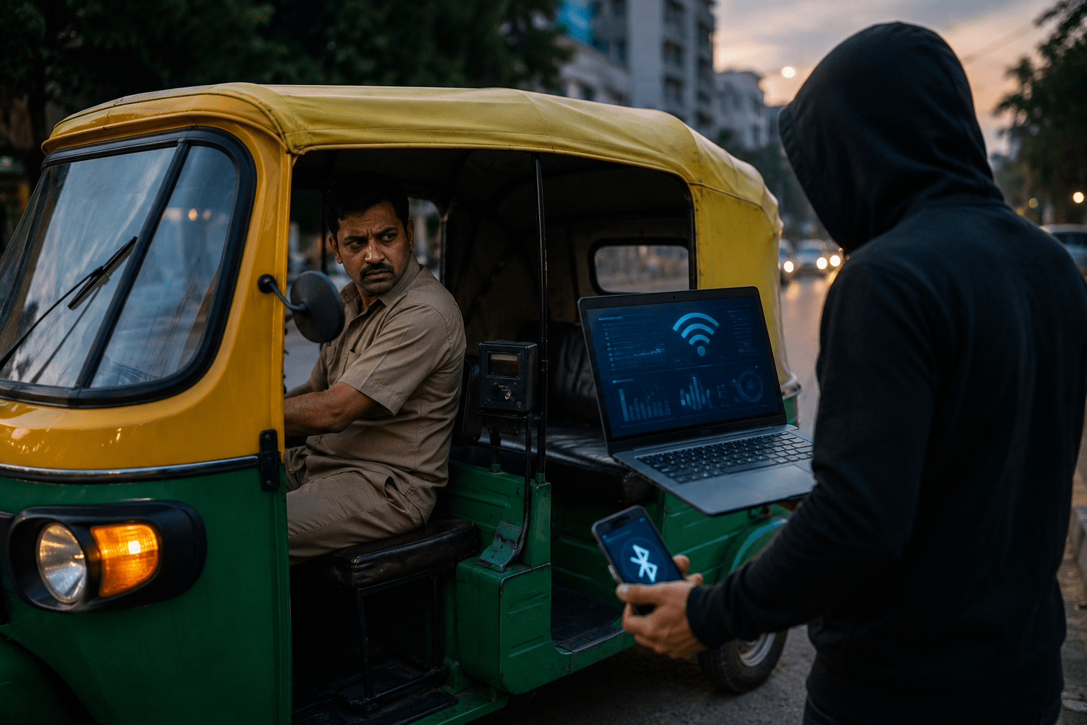 Cyber Shock: Cyber Goons Use Bluetooth to Remotely Shut Down Running E-Rickshaws, Demanding Money Online to Turn Them Back On!