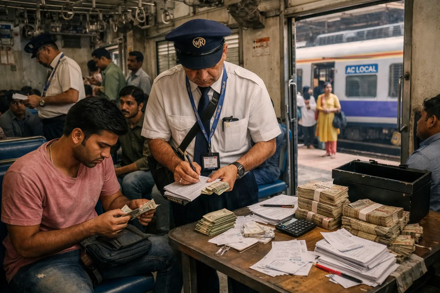 Western Railway’s Strict Drive Against Ticketless Travel: ₹69 Crore Fine Collected; Huge Number of AC Local Defaulters Caught