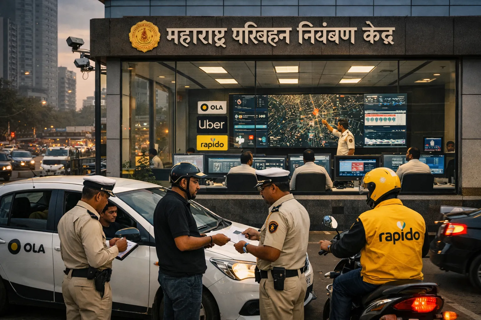 "Maharashtra Govt Notifies New Aggregator Policy: Ola, Uber, and Rapido Under Strict Regulatory Framework"