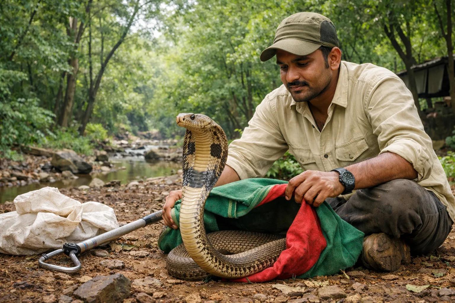 Guardian of the Slithery: Bhor Snake Rescuers Save Over 500 Snakes, Spreading Vital Conservation Awareness