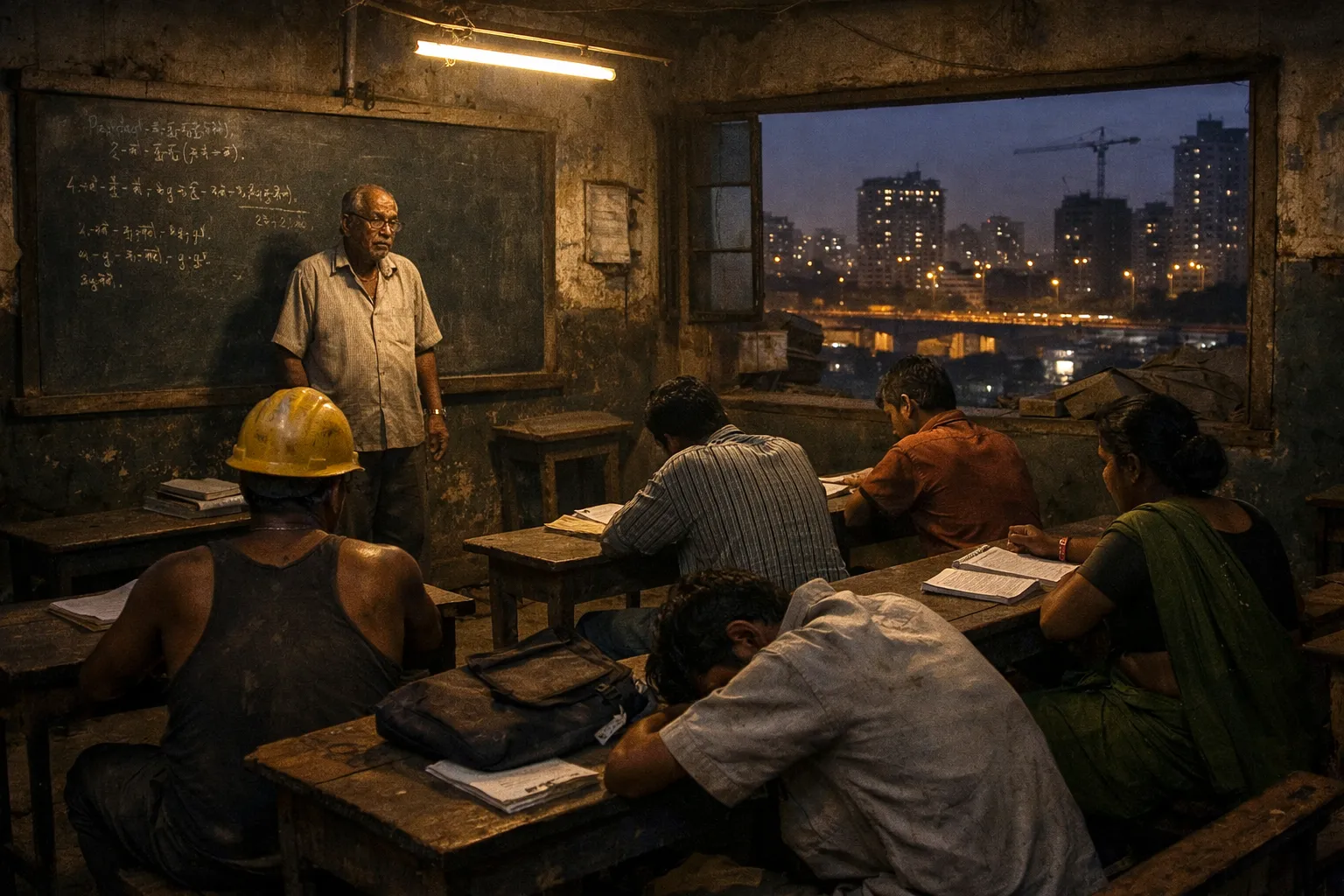 Pune Night Schools in Crisis: Teacher Shortage and Policy Shifts Endanger Education for Thousands of Working Students"
