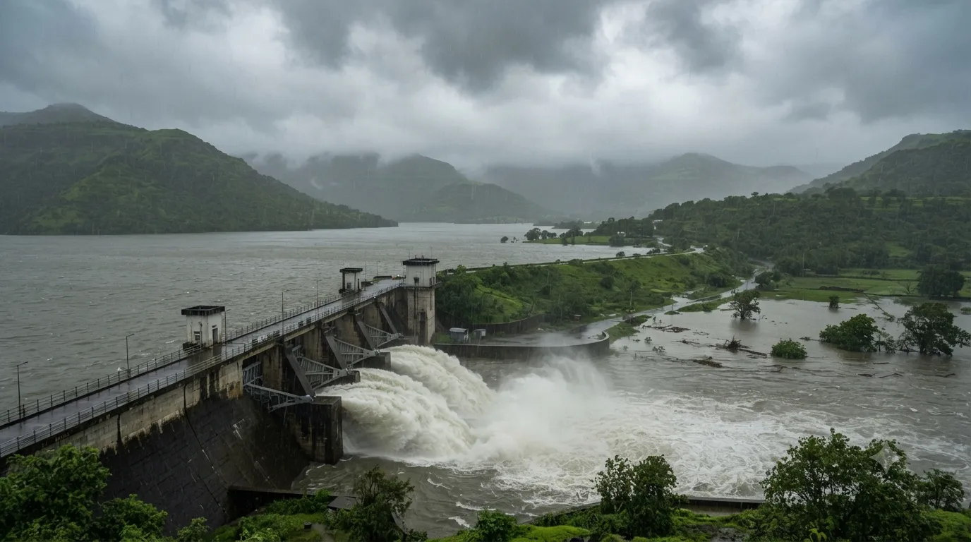 Pawana Dam Water Level Surges After 426 mm Rainfall in 24 Hours