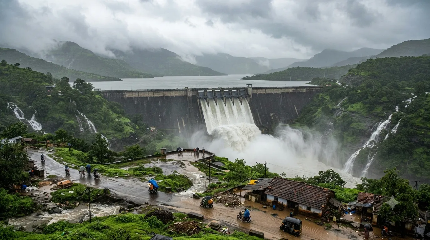 Koyna Dam Gains 36 TMC Water in Just 9 Days!