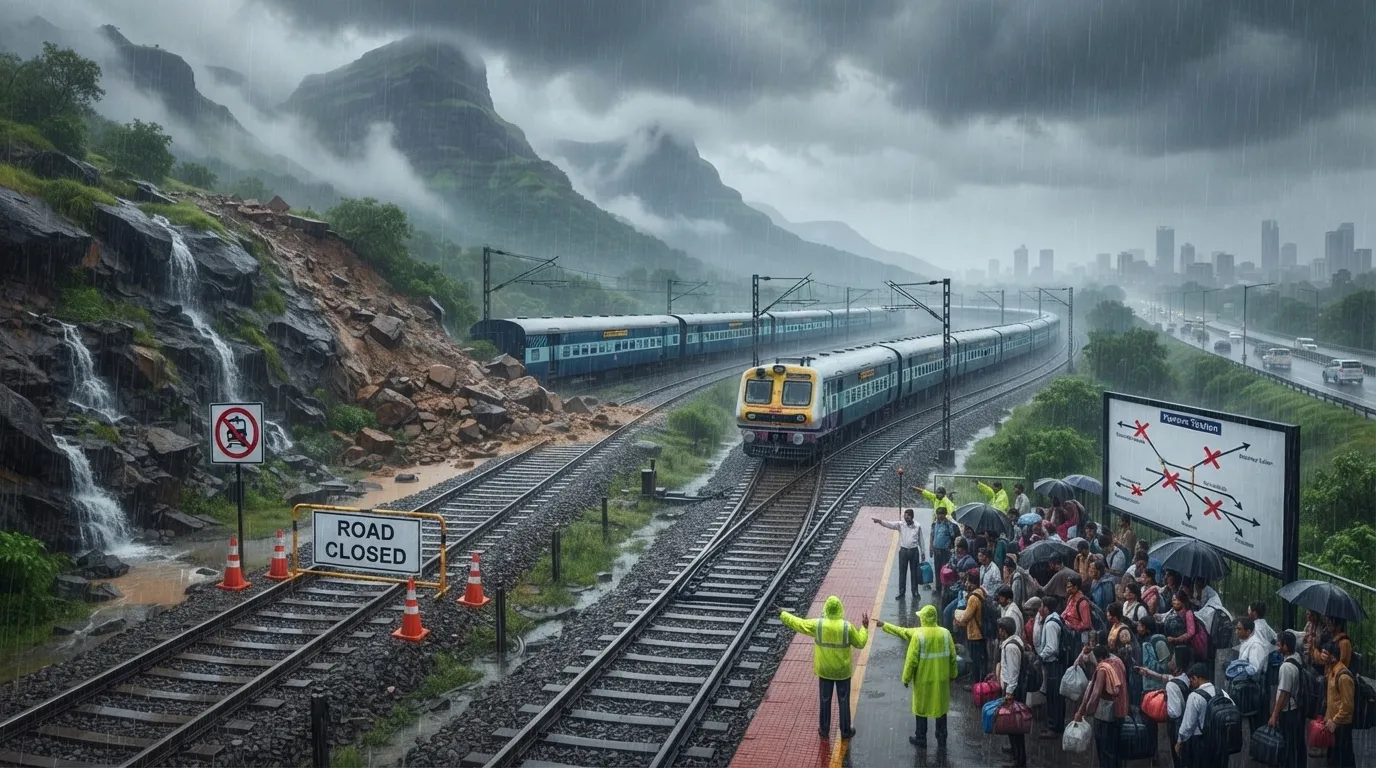 14 trains cancelled, 5 diverted due to landslides