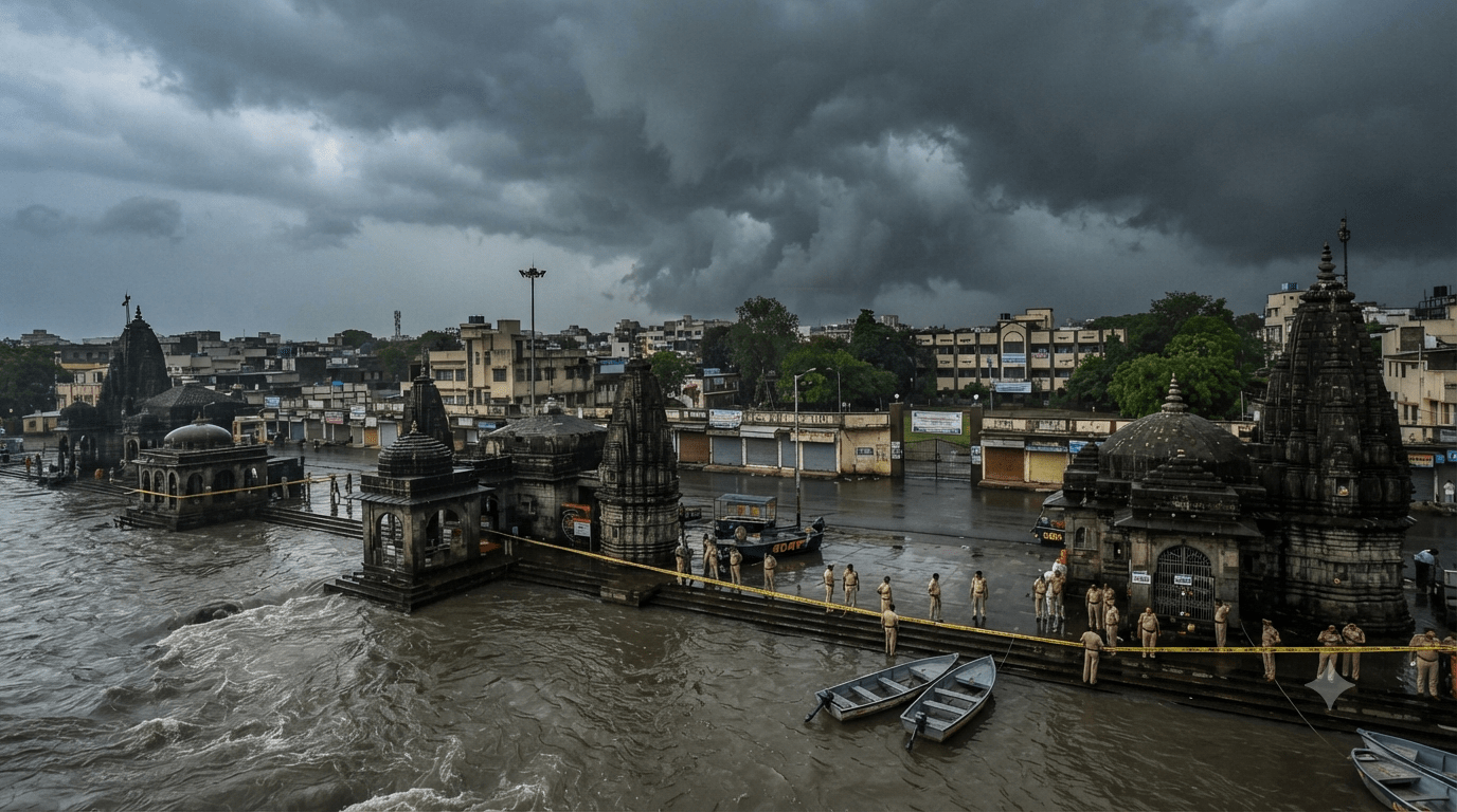 Nashik on High Alert: Cloudburst Warning Issued, Tourist Spots Shut and Temples Closed Amid Heavy Rainfall