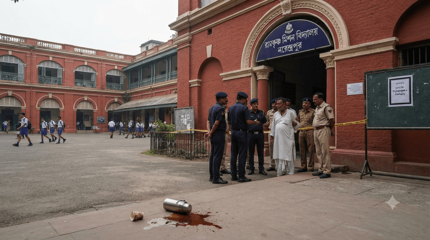 Tragic Death in Kolkata: Class 12 Student Dies After Drinking Boiling Hot Tea; Family Blames School for Gross Negligence!