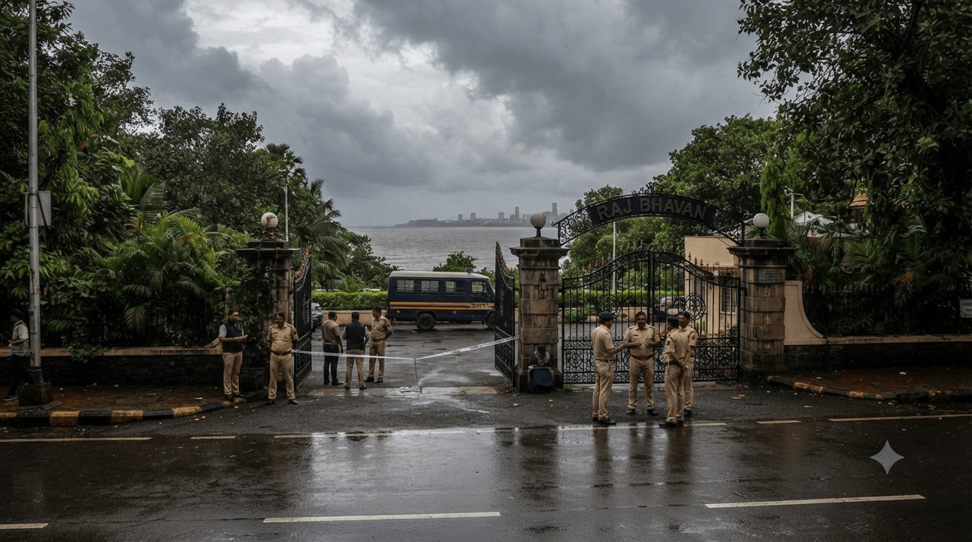 Tragic Incident at Raj Bhavan Mumbai: SRPF Jawan Kaustubh Sangale Dies by Suicide; Malabar Hill Police Investigate