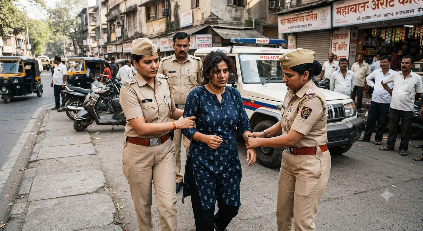 Barshi Horror: Mother Strangles 10-Month-Old Daughter, Walks Straight into Police Station with Body on Shoulder"