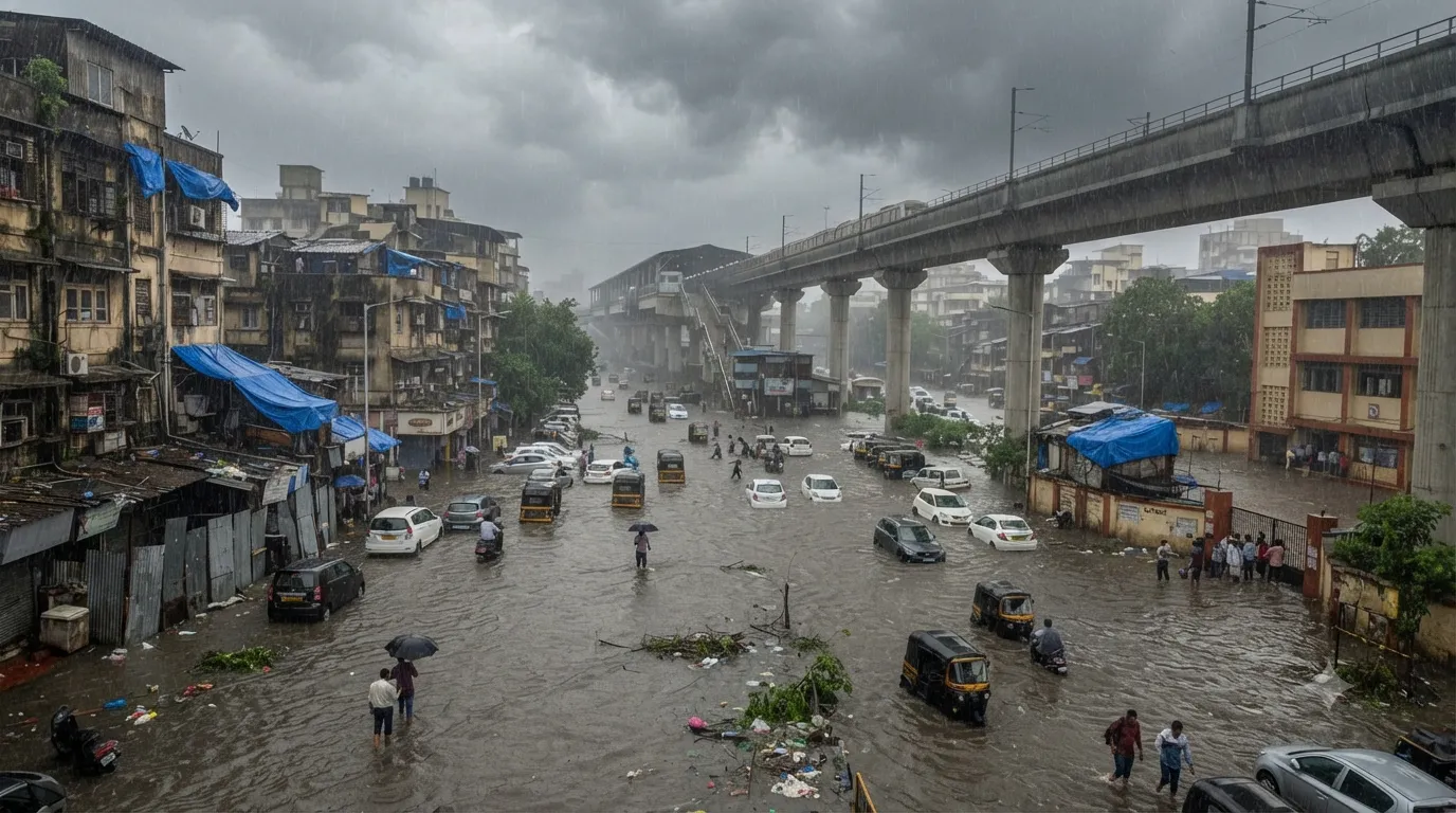 Mumbai on Orange Alert: 380 mm Rain in 48 Hours