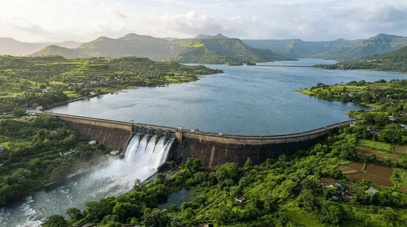 Good News for Pune: Khadakwasla Dam Chain Gains 2.36 TMC Water in Just 13 Hours!