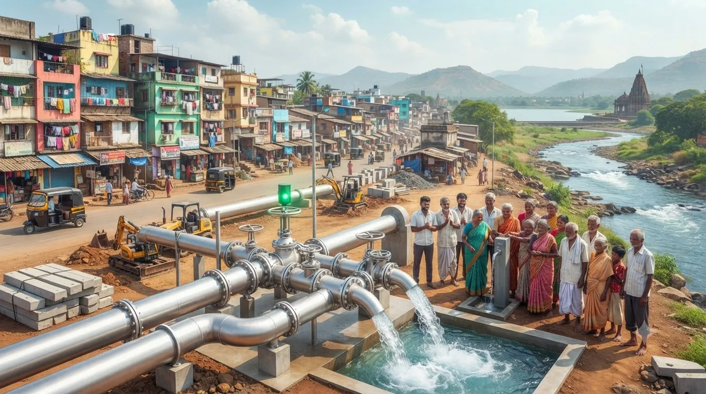 ₹211.06 Crore Water Supply Project Approved for Ulhasnagar