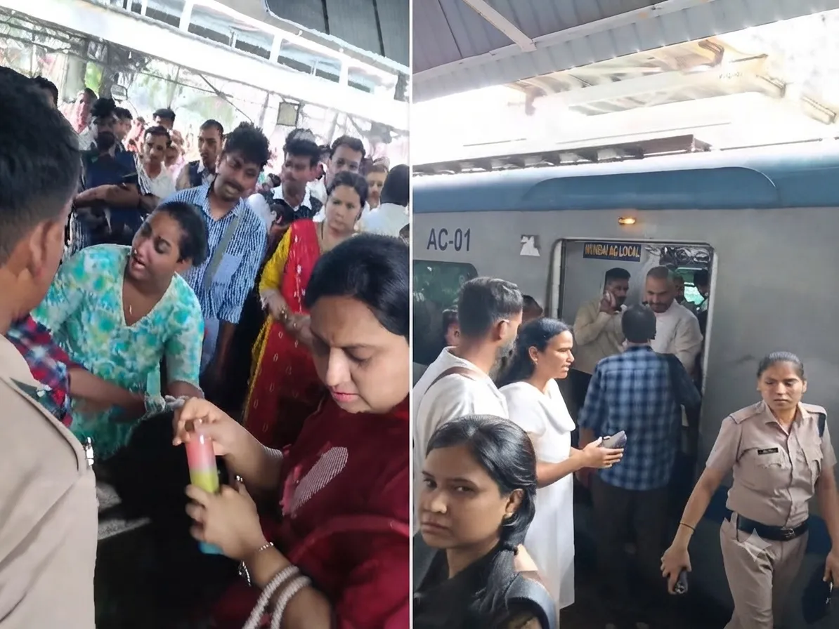 Mumbai AC Local Turns Into a Heat Trap!