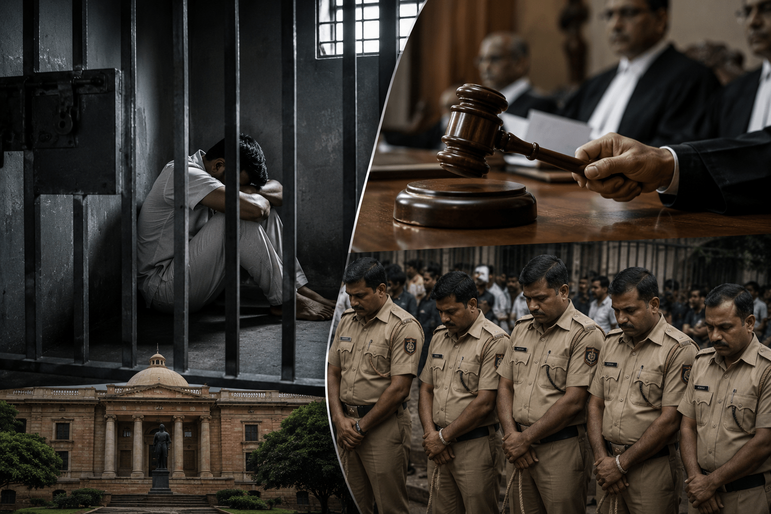 Justice Served: Court Sentences 9 Maharashtra Policemen to Life Imprisonment in Custodial Death Case!