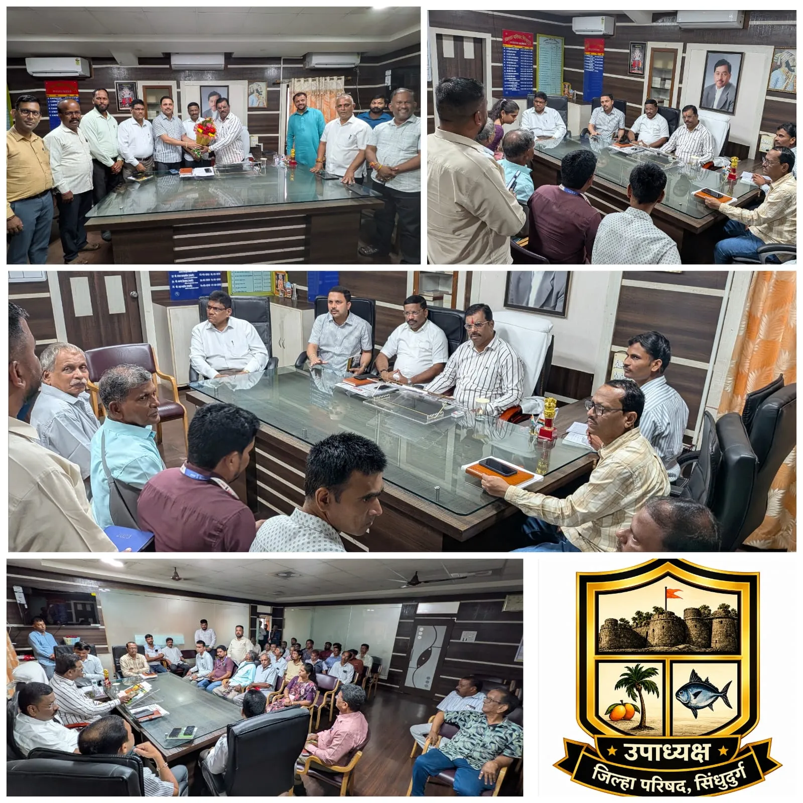 Sindhudurg Zilla Parishad Reviews Agricultural Crisis: