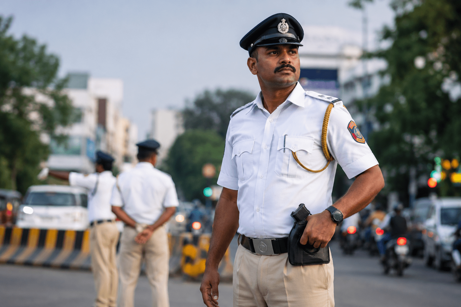 Nagpur Traffic Police Must Carry Service Gun