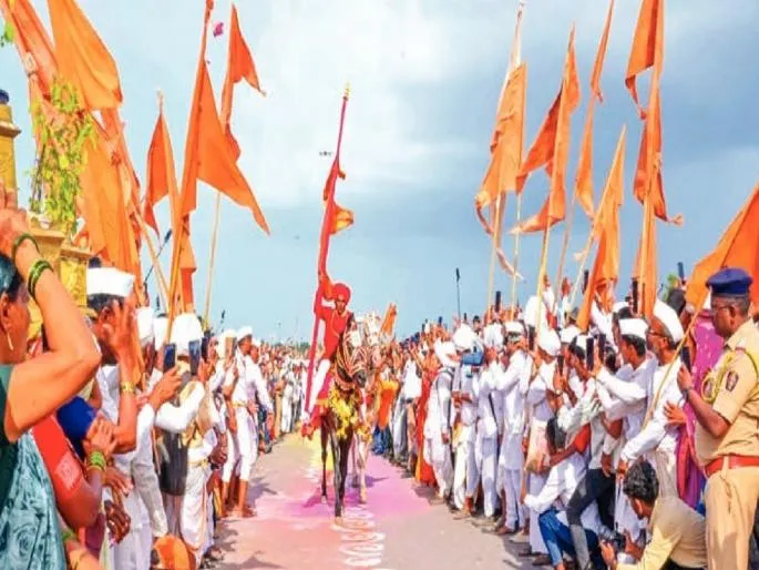 Satara: First Sacred ‘Ubhe Ringan’ of Sant Dnyaneshwar Maharaj Palkhi
