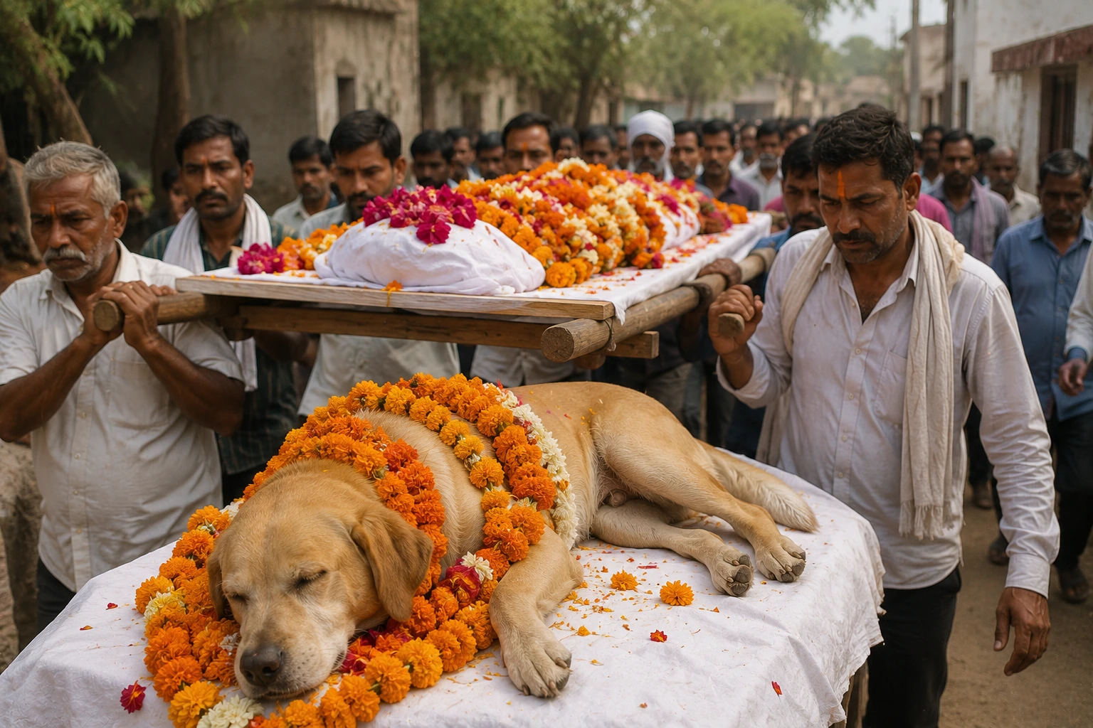 Faithful Dog 'Duggu' Breathes His Last