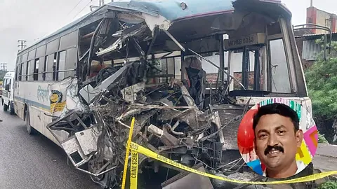 Horrific Accident Near Solapur: Pune-Umarga ST Bus Rams into Truck