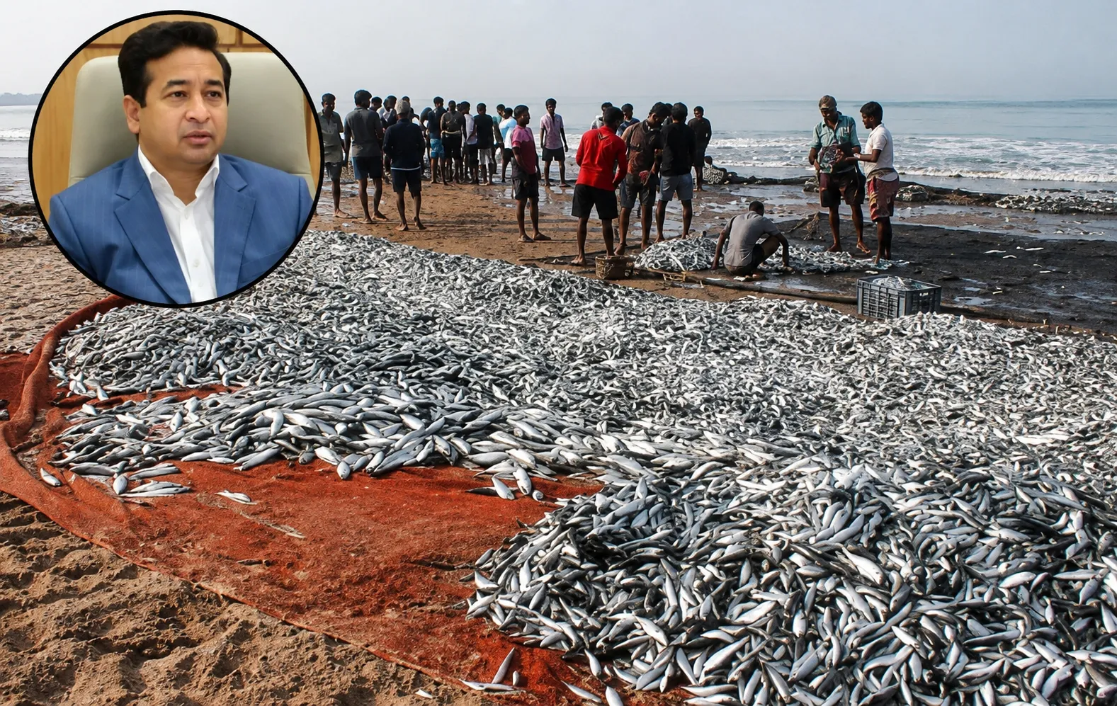 Like Farmers, Maharashtra Fishermen May Get Debt Relief! Fisheries Minister Nitesh Rane Tasked to Prepare Loan Waiver Framework!