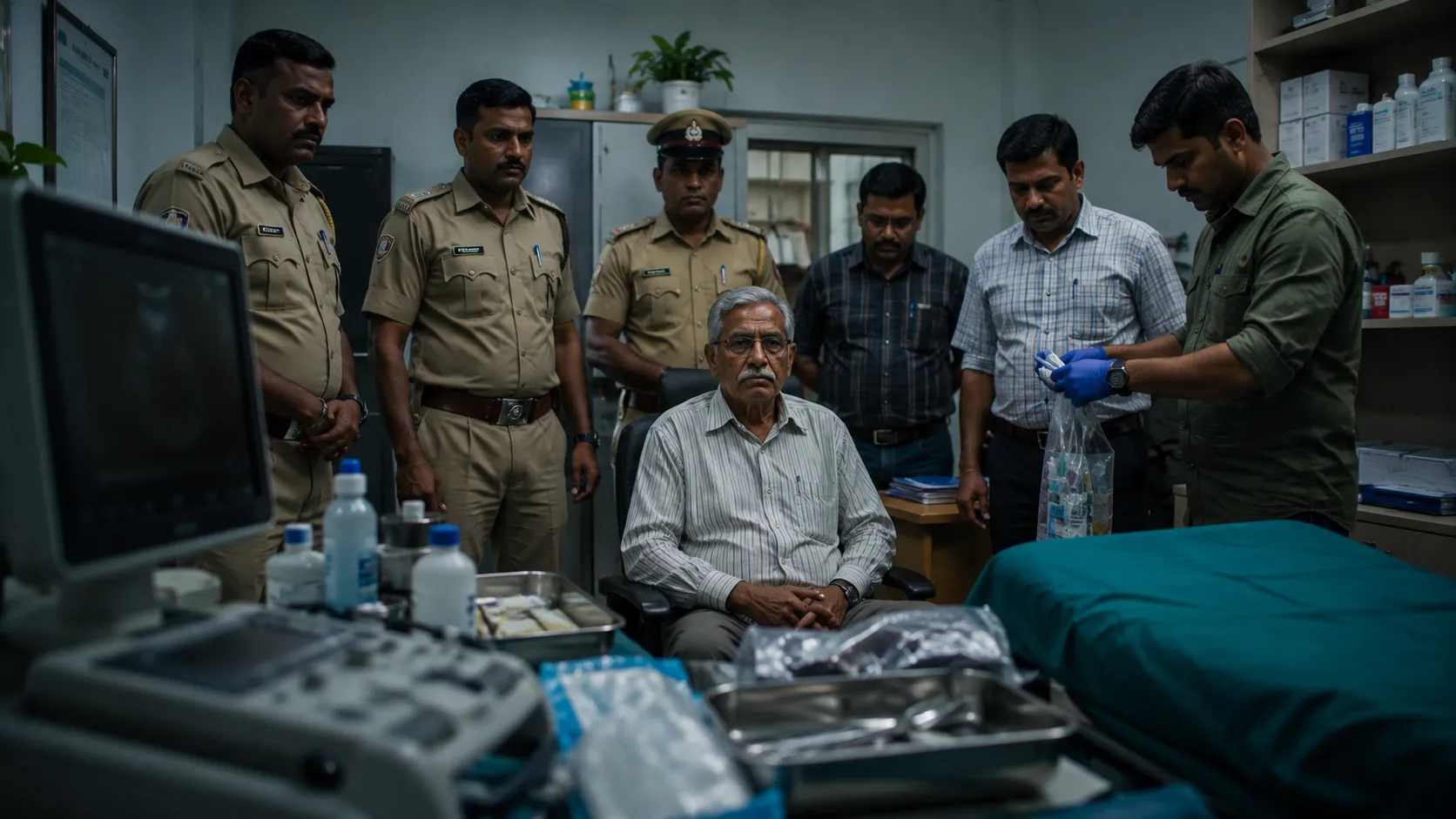 Kolhapur Abortion Racket Busted: Retired Civil Surgeon Dr. Chandrakant Gaikwad Arrested Red-Handed for Conducting Over 250 Illegal Abortions and Sex-Determination Racket