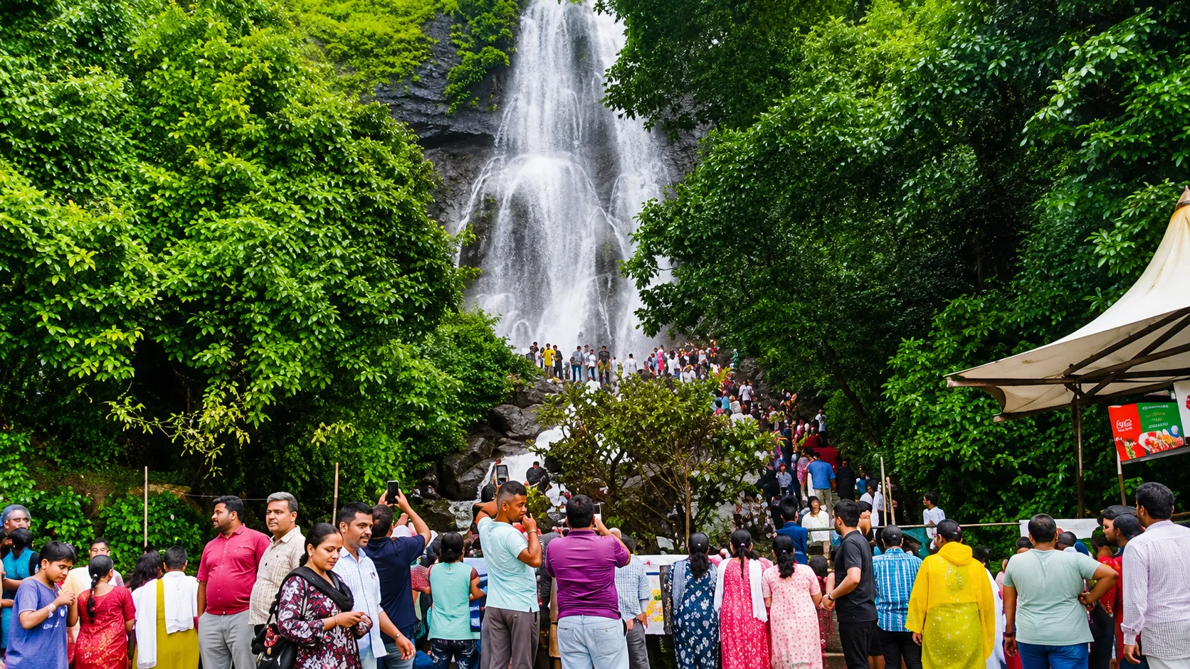 Rain Tourism in Amboli Hits Peak Capacity: