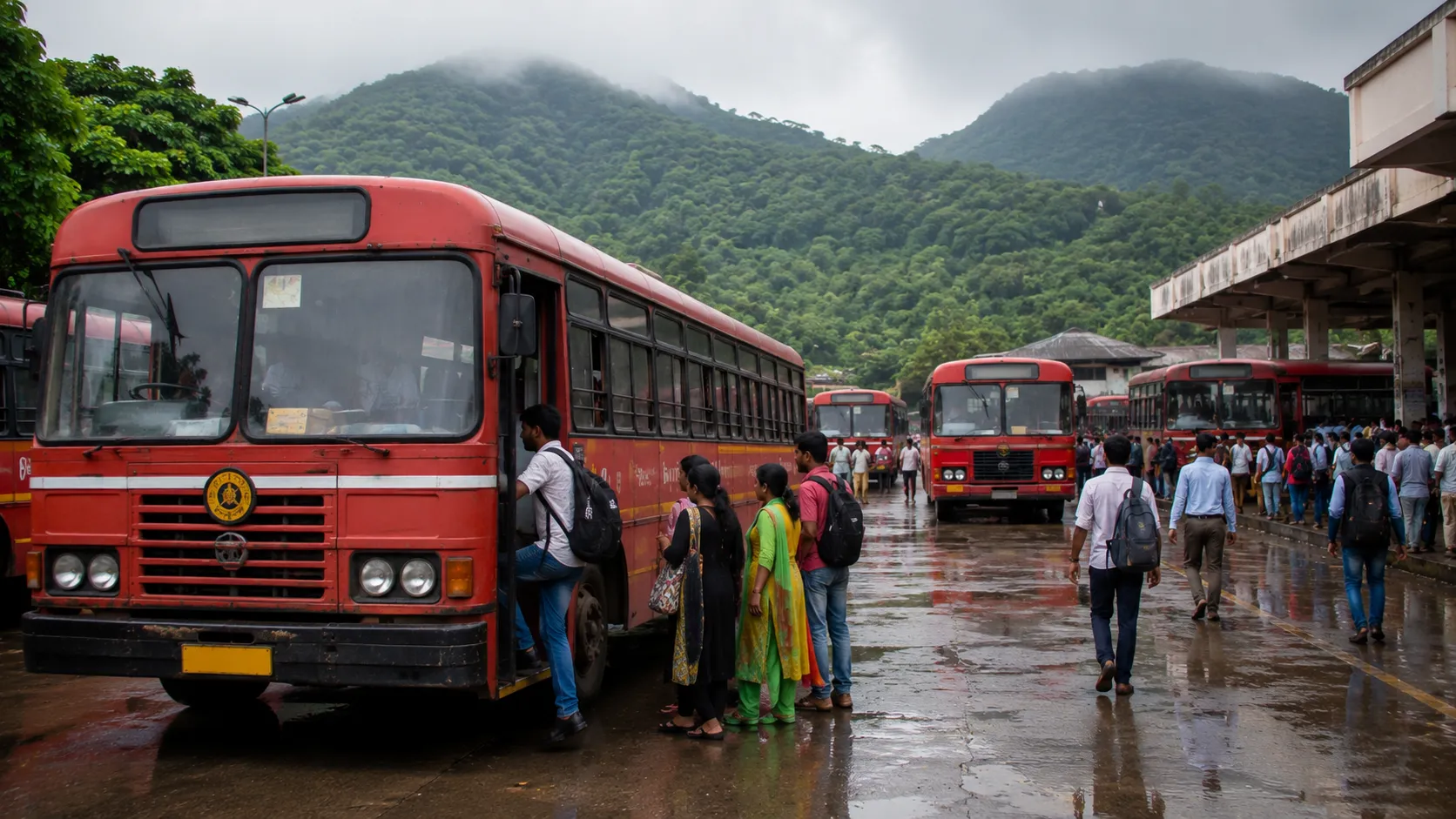 MSRTC Doubles Daily Bus Trips on Kalyan-Murbad Route from 48 to 108 Following Transport Minister Pratap Sarnaik's Directive to Ease Commuter Woes"