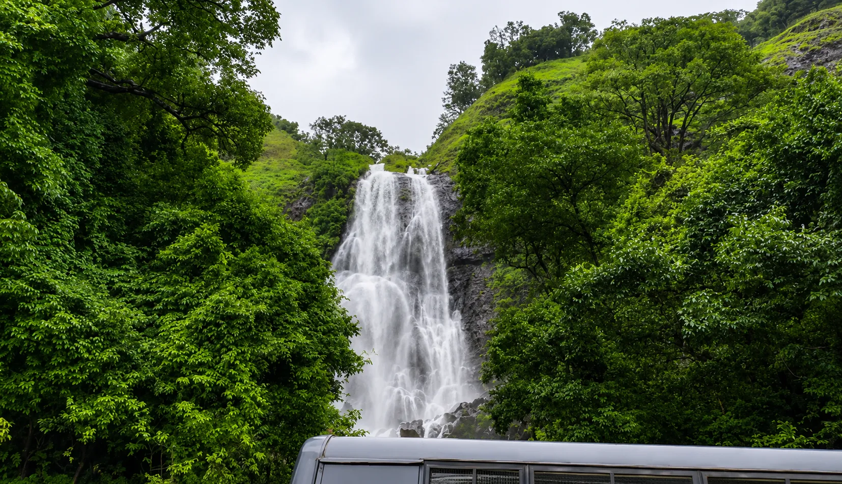 Heavy Rain Alert in Amboli: Famous Waterfall Closed for Tourists