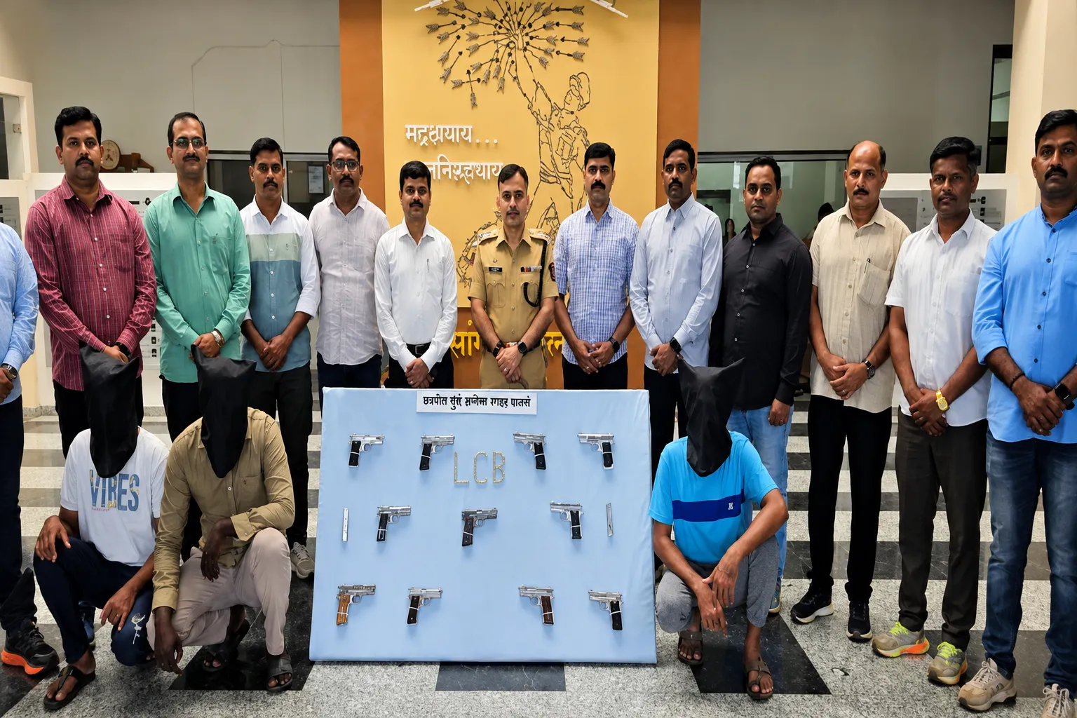 Sangli Shocker: Police Seize 11 Pistols and 22 Cartridges Brought