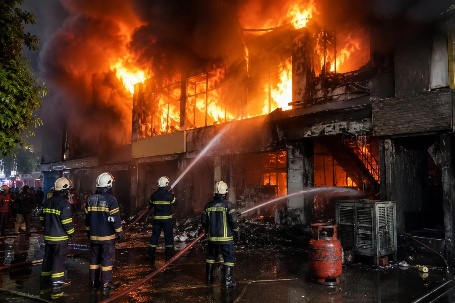 Tragic Hotel Fire in Wakad: Worker Dies Due to Gas Leak Negligence
