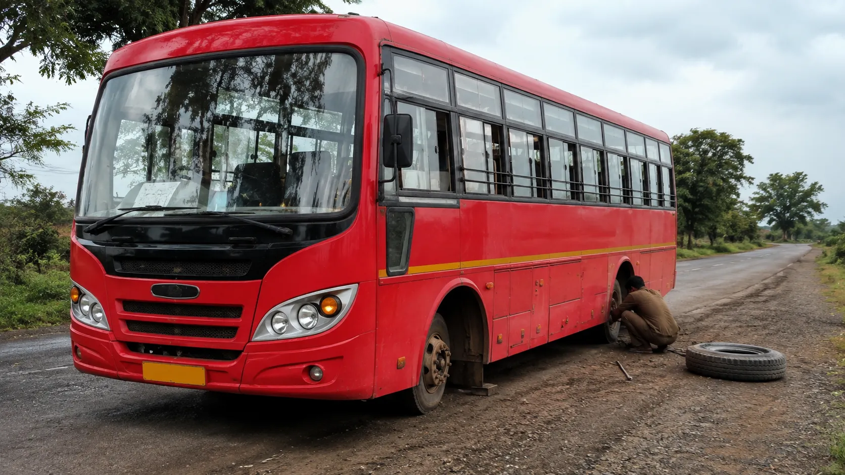 Bizarre Theft in Jalgaon: Brand New ST Bus Stolen from Jamner Depot