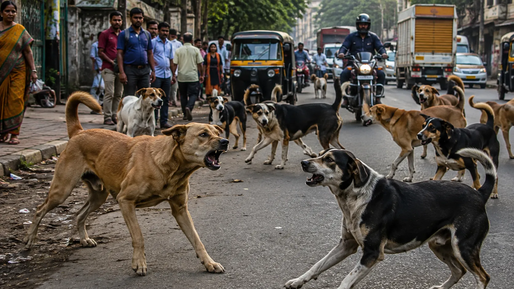 Stray Dog Menace in Kalyan: Over 200 People Bitten in Two Days