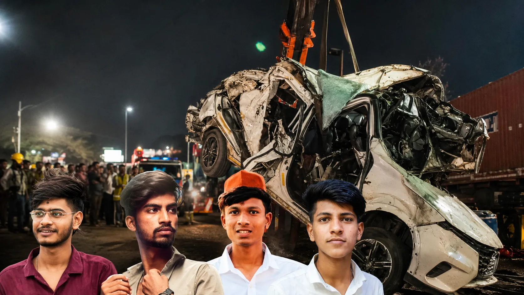 Stubbornness Cost Lives! Four Friends Die in a Horrific Car Accident