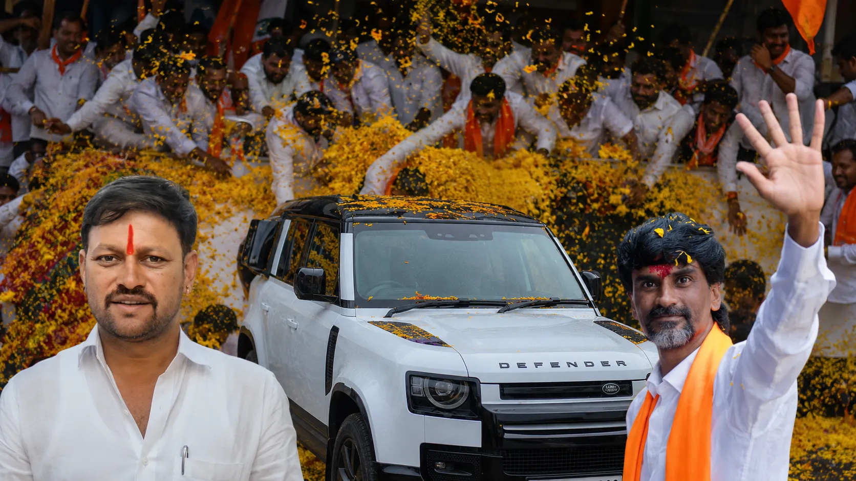 Why He Provided a Luxury Defender to Manoj Jarange: