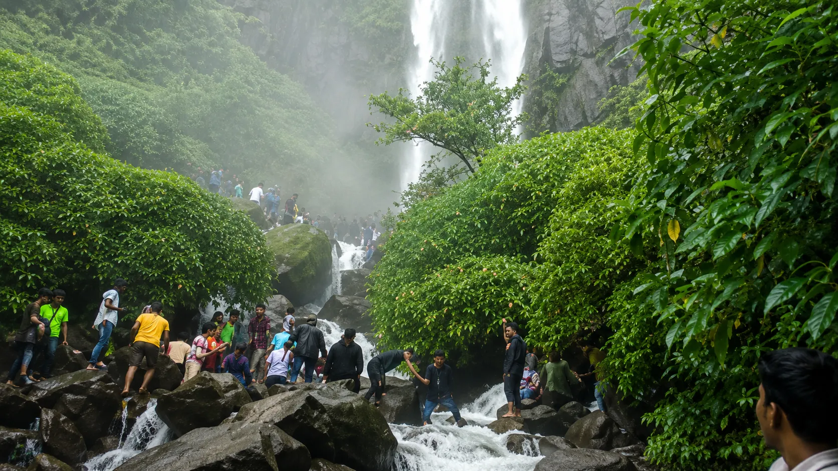 Sindhudurg's Kumbhavde Waterfall Until August 30 After Clash and Misbehavior."