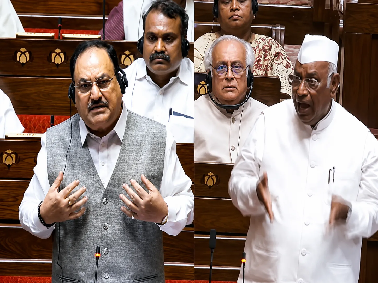 Rajya Sabha Stormed: Mallikarjun Kharge Slams BJP Over 'Shuddhikaran'