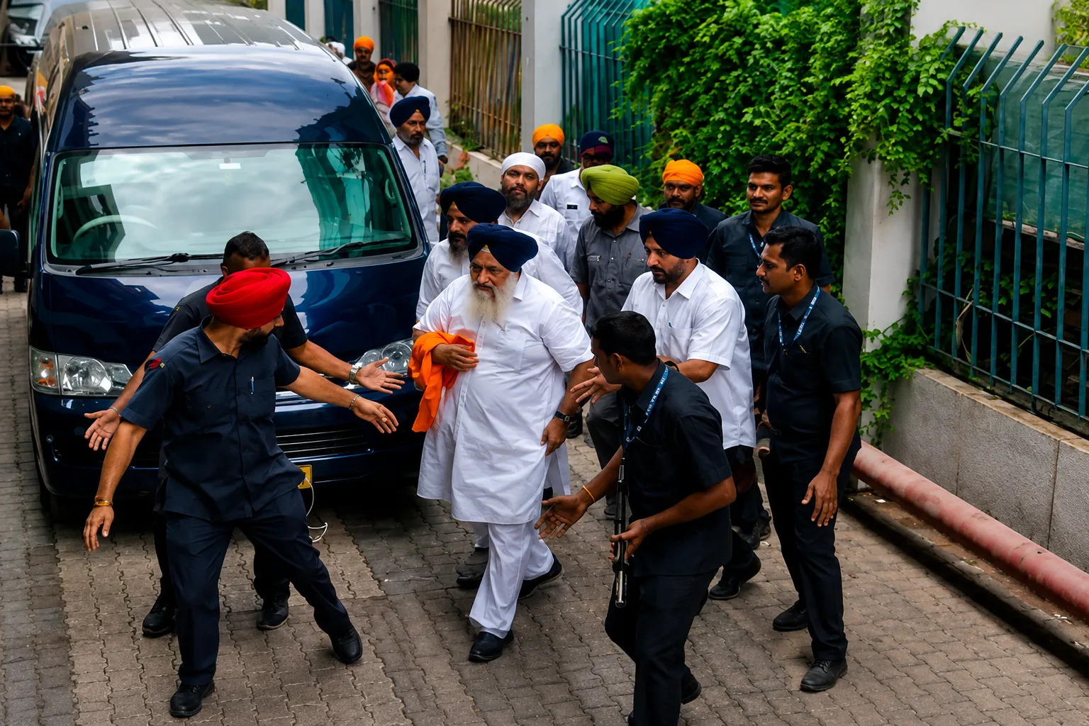 Former Punjab Deputy CM Sukhbir Singh Badal Attacked
