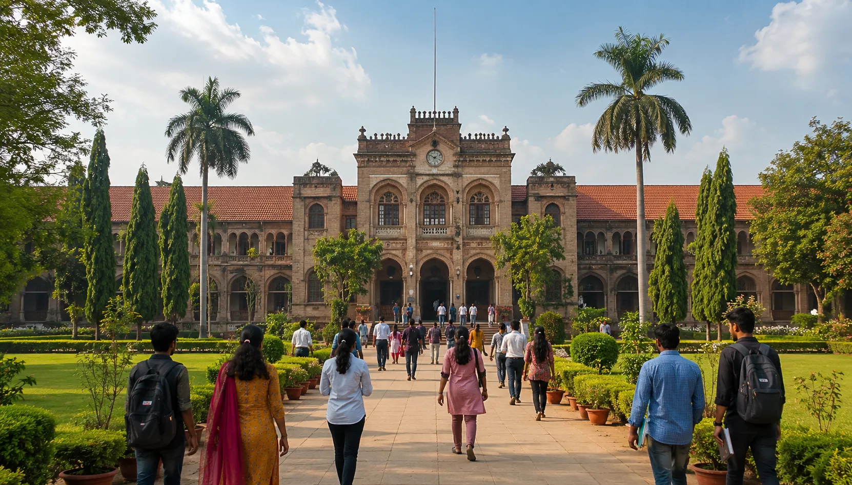 Massive Response at Amravati University:
