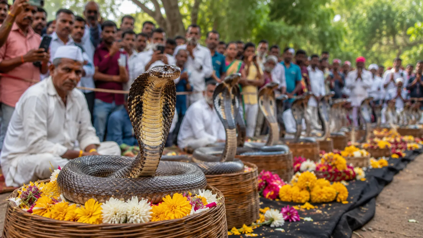 Nagpanchami 2026: 41 Live Snakes to Be Displayed in Shirala;