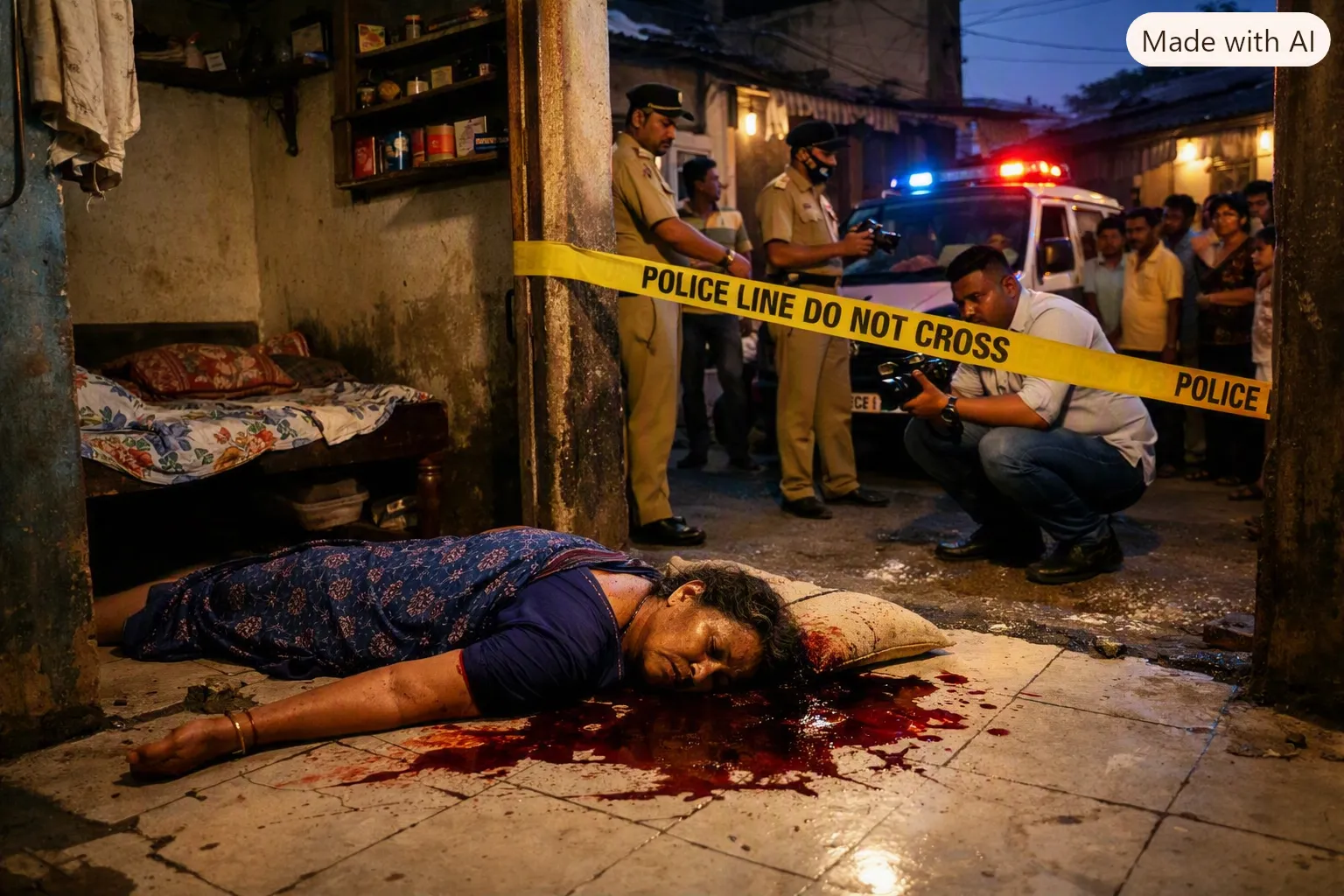 Shocking Incident in Navi Mumbai: Son Brutally Kills Mother Over Family Dispute