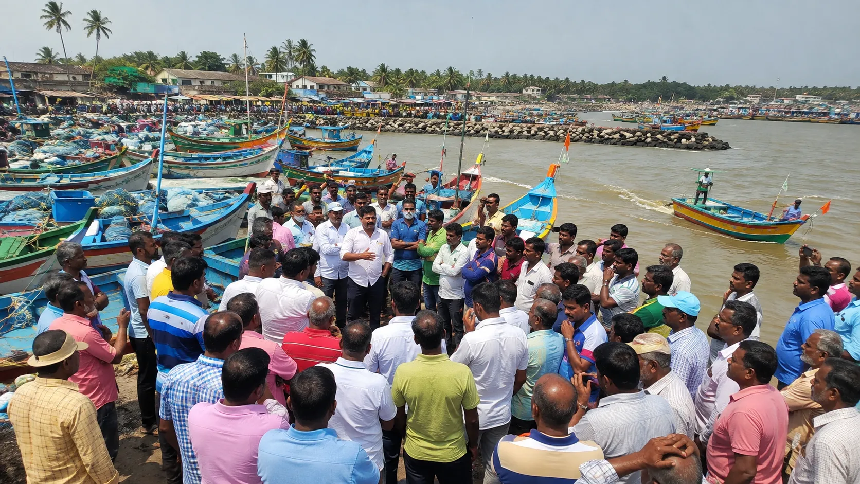 Palghar Fishermen Demand Dismissal of Minister Nitesh Rane