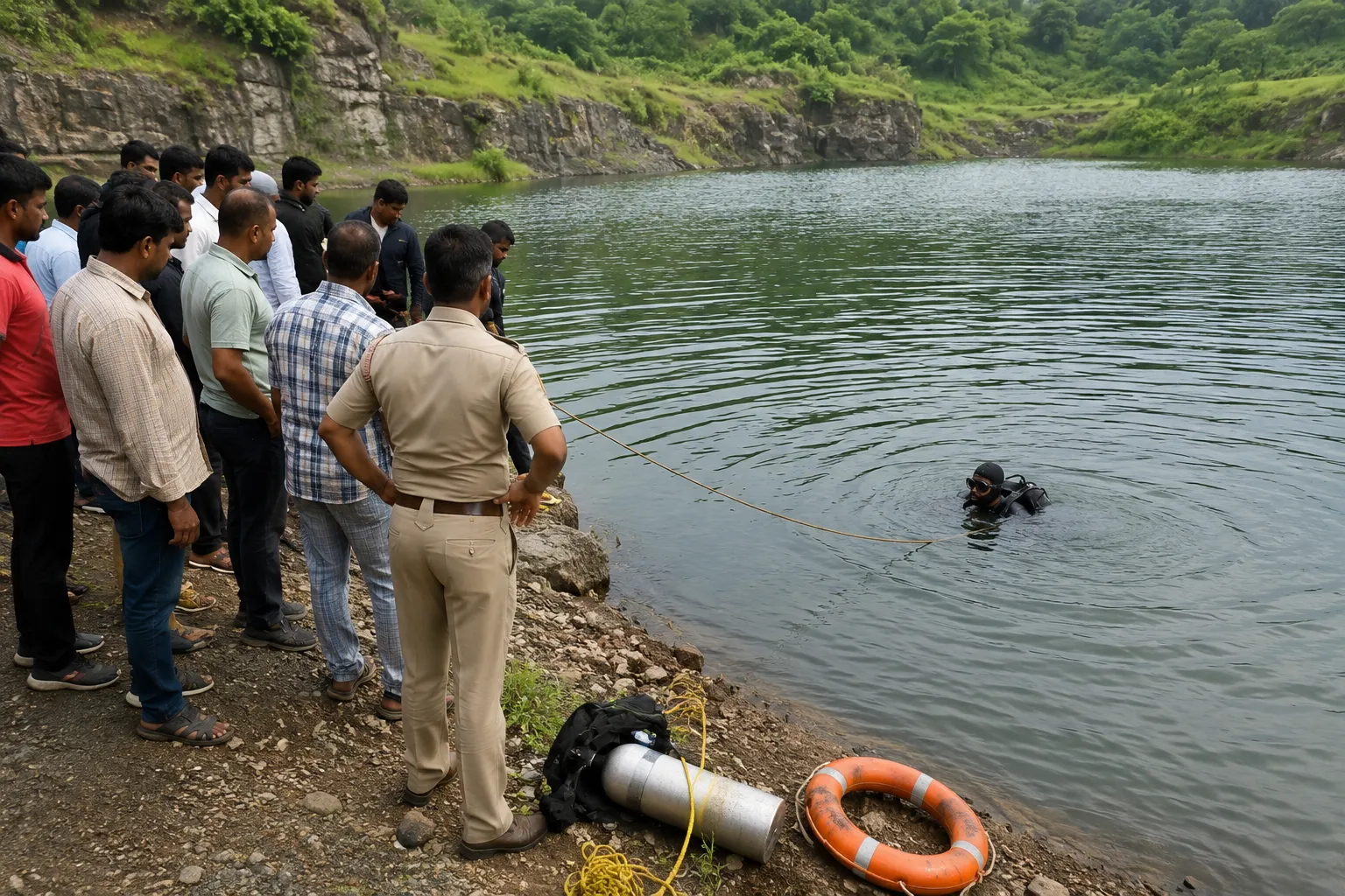 Tragic Drowning in Alibaug: 26-Year-Old Youth Loses Life After Drowning in Lake at Ramdharaneshwar!