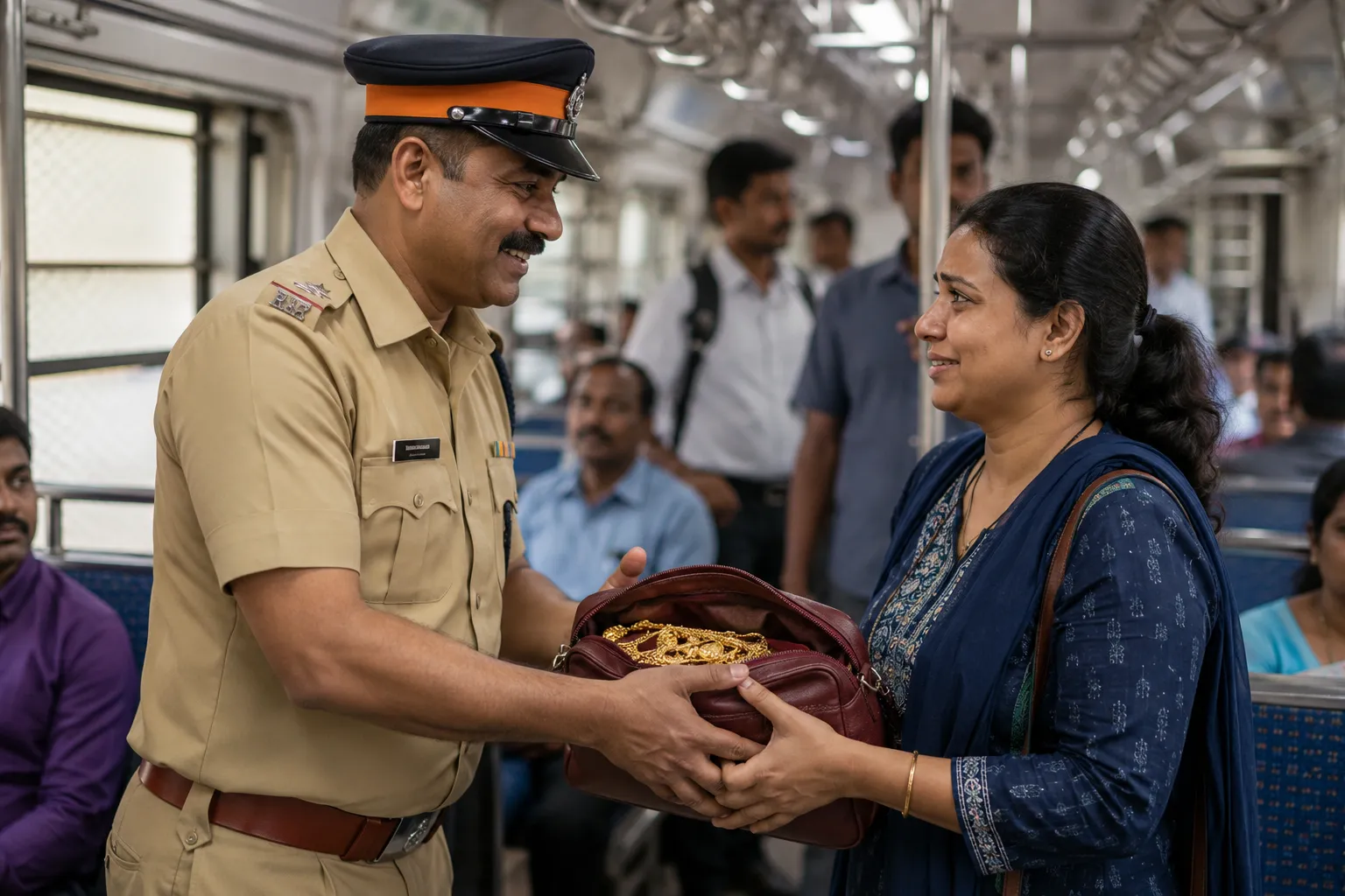 Miraculous Recovery in Mumbai Local