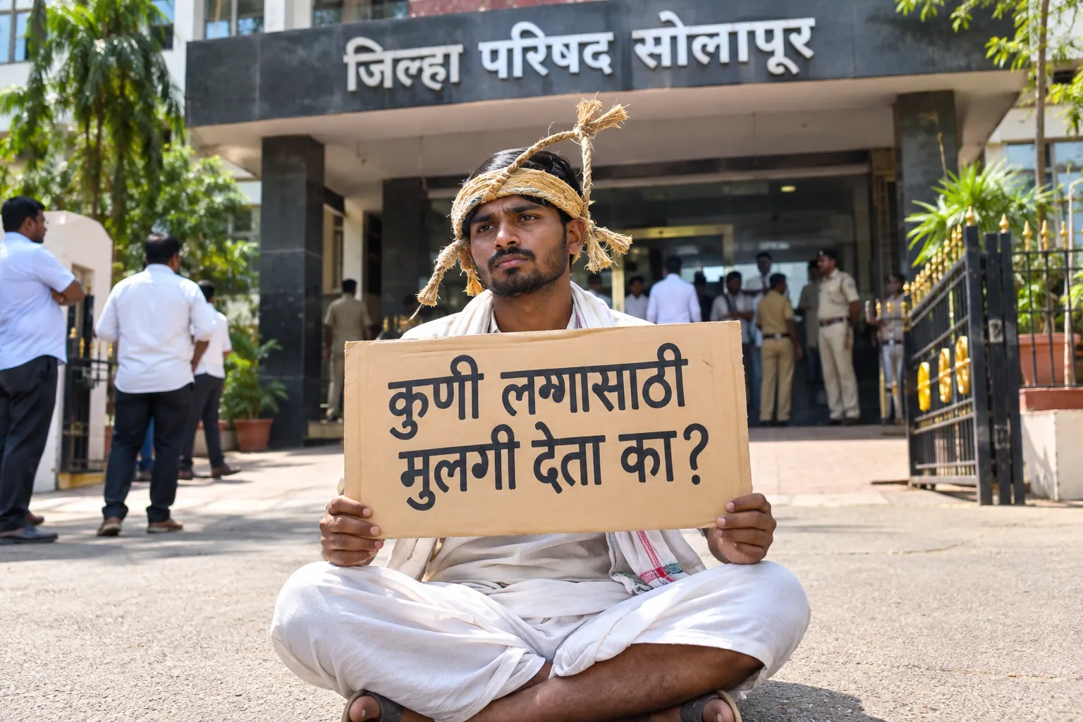 "Who Will Give a Girl for Marriage?": 28-Year-Old Farmer Stages Unique 'Bashing'