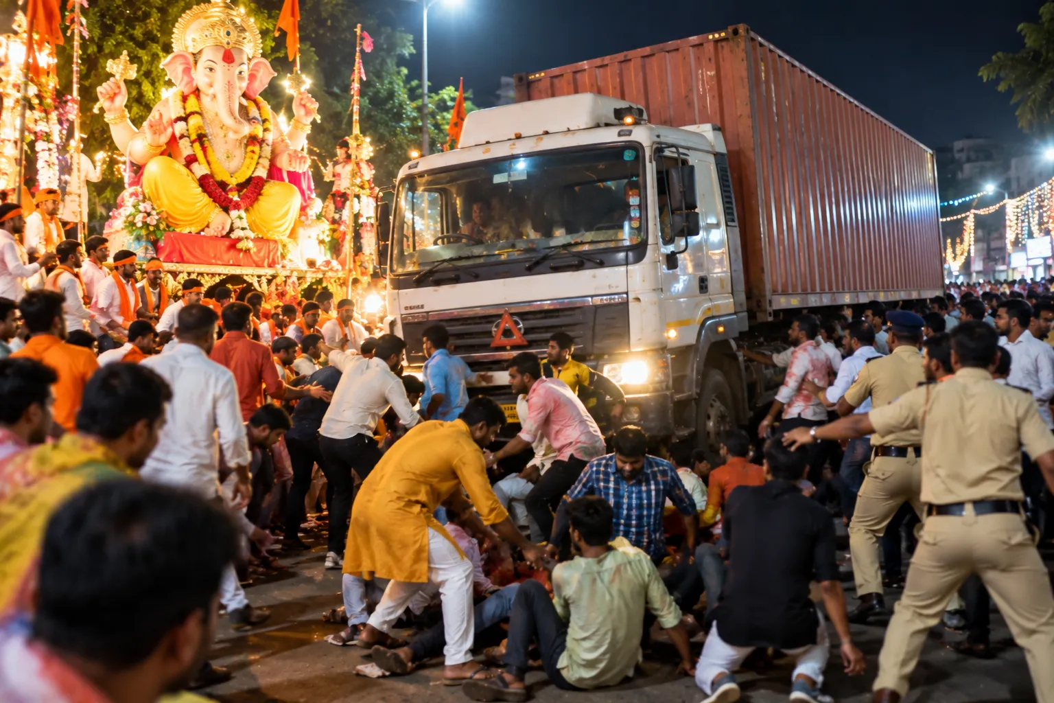 Death Strikes During Ganesh Chaturthi Welcome Procession in Chhatrapati Sambhajinagar