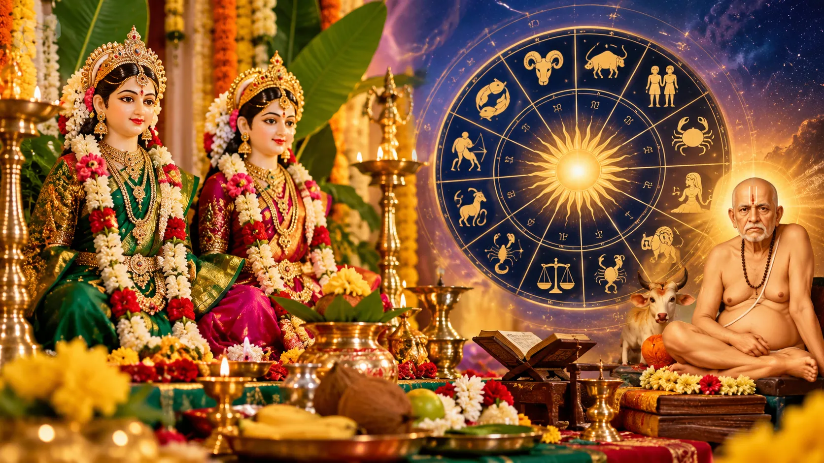 Gauri Pujan and Thursday Conjunction: Lord Ganesha's Blessings and Horoscope