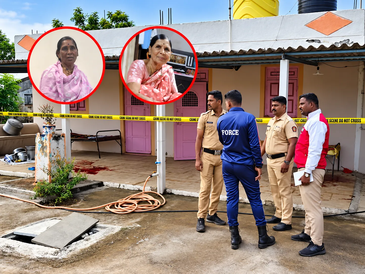 Two Elderly Women Brutally Murdered in Sleep at Sherewadi, Morgaon;